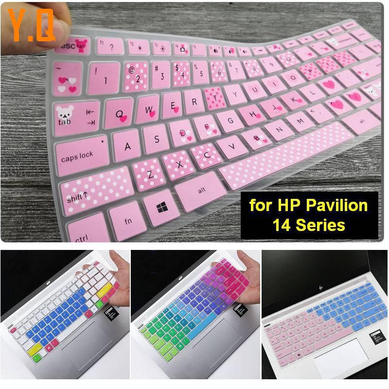 HP pavilion 14 348 g7 246 G6 G5 HP Pavilion 14 Series Notebook Skin 14q-cs0001TX I5-8250U Keyboard Cover