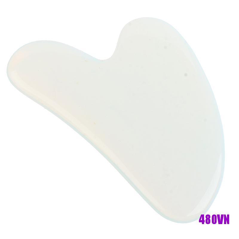 1 Dụng Cụ Đá Opal Hình Trái Tim Dùng Mát Xa