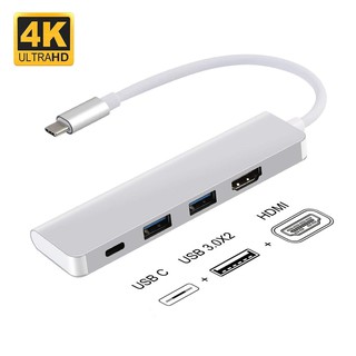 LC-dolida Hub USB C Tương thích với S8, S8 Plus MacBook Pro 2016 2017