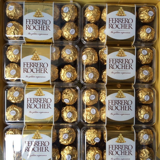 Sô cô la Ferrero Rocher 16 viên date T5/23 - Ý