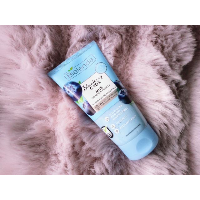Sữa Rửa Mặt ❤️FREESHIP❤️ Gel Rửa Mặt Giúp Da Trắng Sáng, Săn Chắc Bielenda Blueberry C-TOX 135g sp23