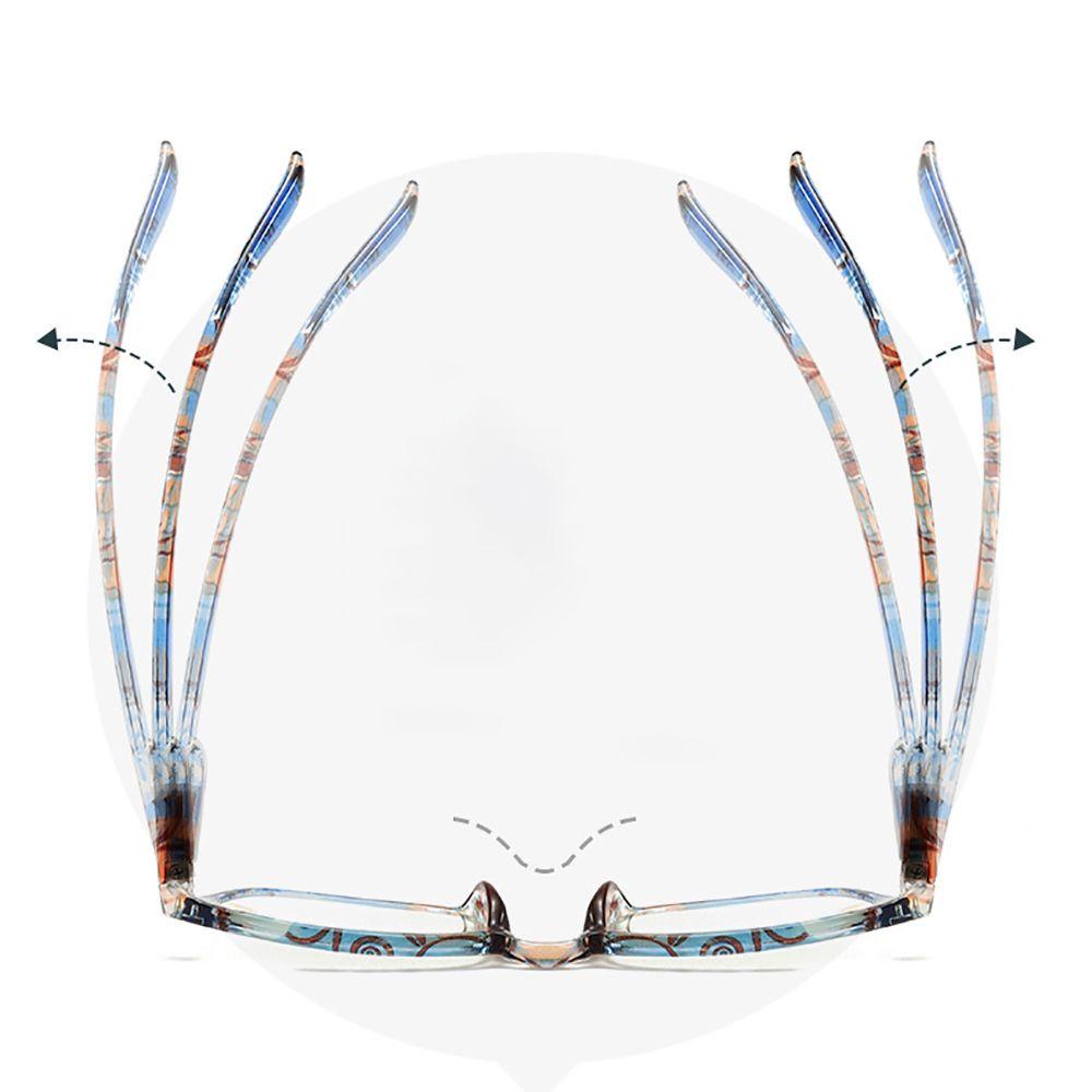 Mắt Kính Đọc Sách Gọng Vuông Bằng Nhựa Resin Chống Bức Xạ Ánh Sáng Xanh Thời Trang Cho Nữ