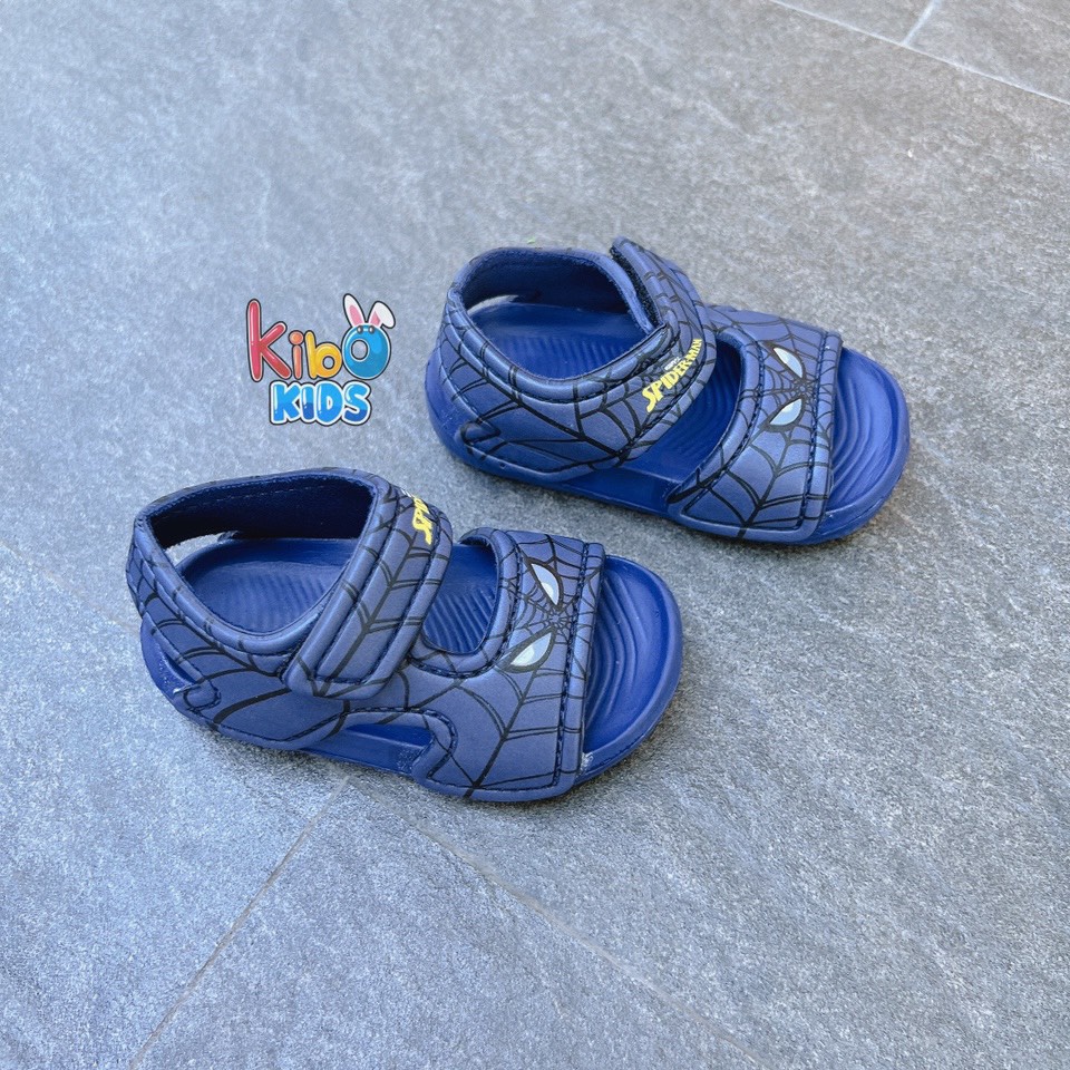 Sandal Xốp Cho Bé Trai Siêu Nhẹ Siêu Bền Hoạ Tiết Siêu Nhân SA409