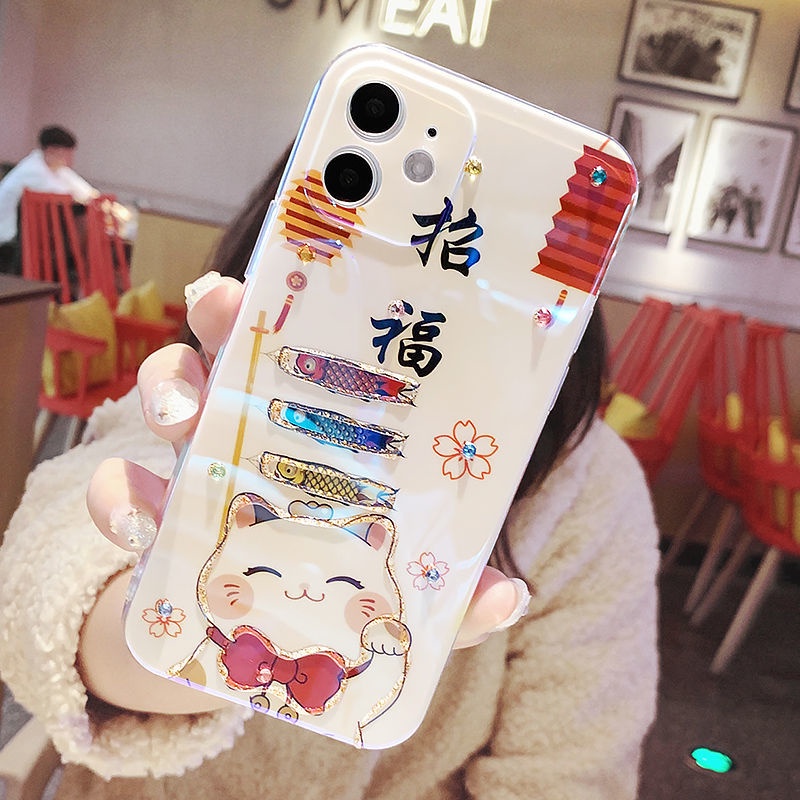 Ốp điện thoại hình cô gái may mắn cho iPhone 7Plus 8Plus X XS XR XSMAX 11 11Pro 11ProMax 12 12Pro 12ProMax 13Pro 13ProMax
 | BigBuy360 - bigbuy360.vn