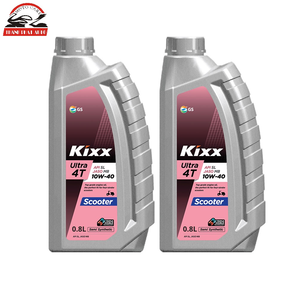 Nhớt chuyên dụng cho xe ga Kixx Ultra 5W40 0.8L nhập khẩu Korea cao cấp