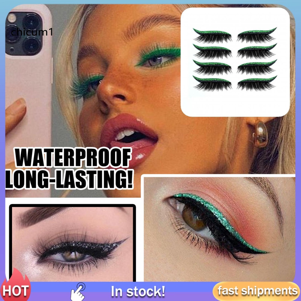 Miếng dán lông mi mini chống nước thời trang cho nữ
