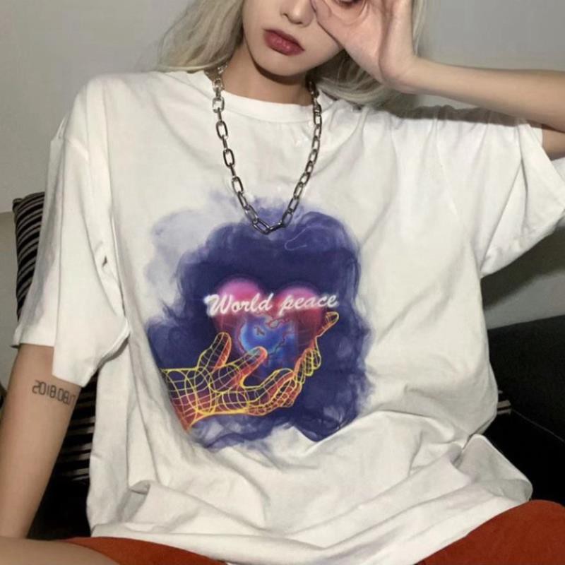 ÁO THUN, ÁO PHÔNG TAY LỠ UNISEX FORM RỘNG OVERSIZE NELLY ANIME M775 KL SHOP TTSHOP ❣