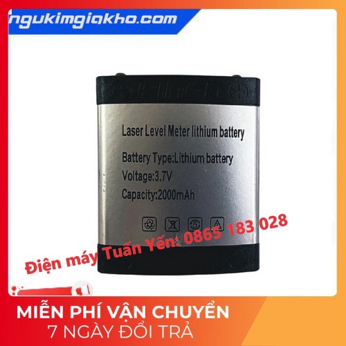 Pin Máy Bắn Cốt, Pin Máy Cân Bằng Laser 5 Tia Xanh 3.7 - 4.2v PIN NHỎ