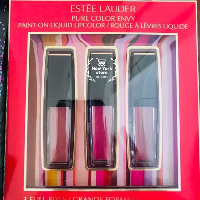 Có bill USA. Set 3 son Estee Lauder Fullsize chính hãng