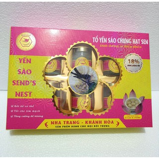 Yến sào Send's Nest 18% yến tổ bổ sung hạt sen bồi bổ sức khỏe