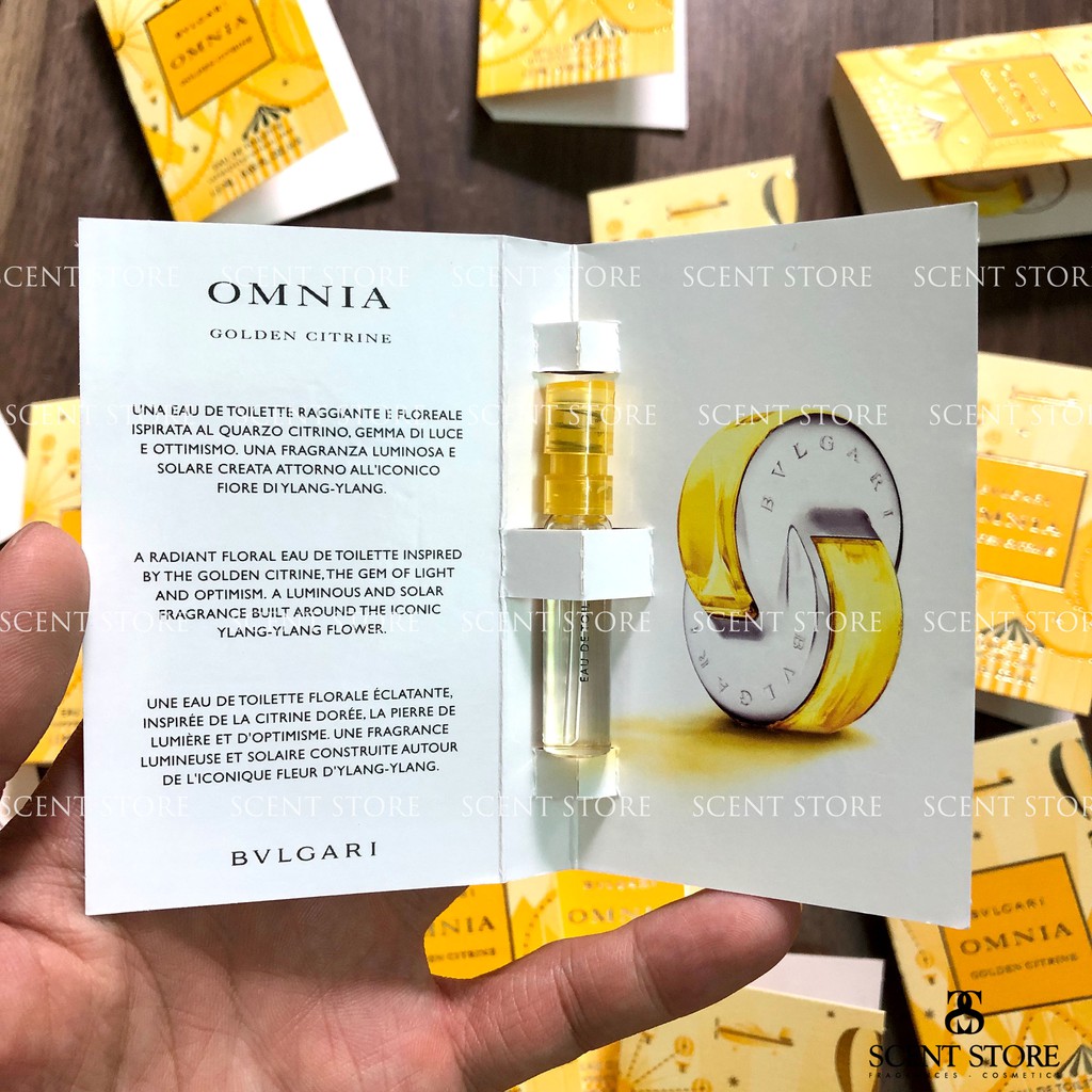 Scentstorevn - Vial chính hãng nước hoa BVLGari Omnia Golden [1.5ml]