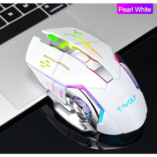 Chuột không dây chuyên GAME có thể sạc lại Chuột không dây Bluetooth 4.0 - Led 7 màu tự chuyển - HÀNG M thumbnail