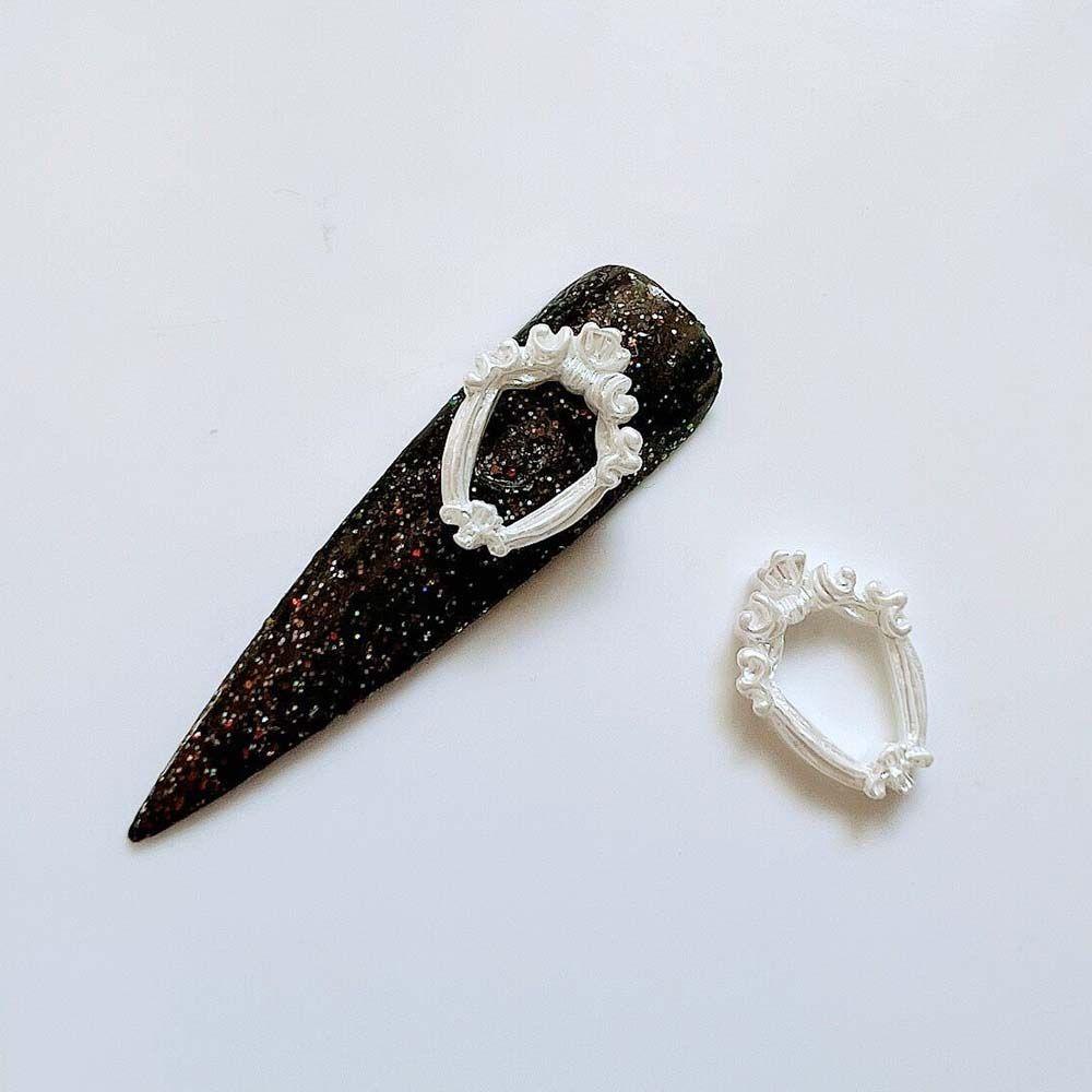 Phụ Kiện Trang Trí Móng Tay 3D Bằng Resin Phong Cách Pháp Charms