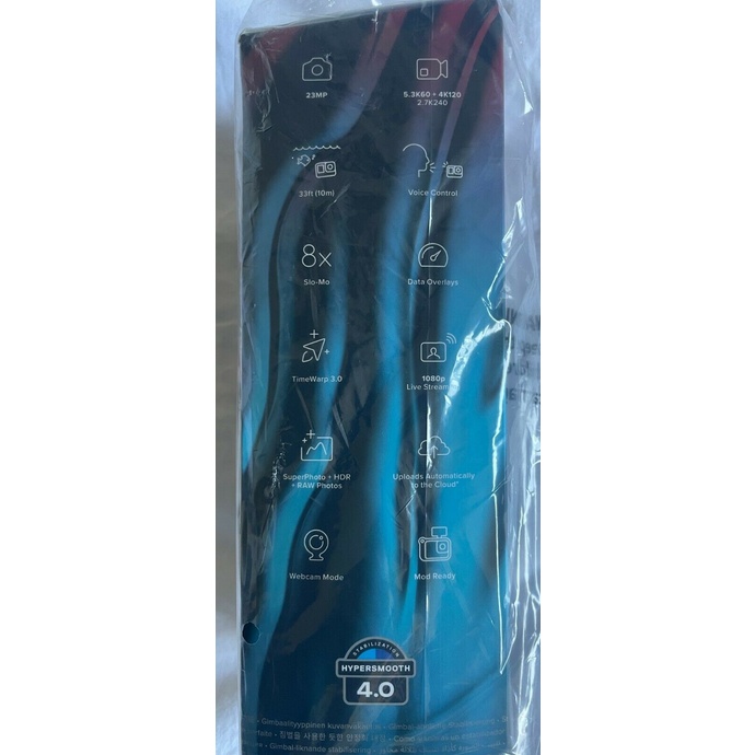 GoPro Hero 10 Black 4k 5k, tặng 2 pin, tặng thẻ nhớ 32GB, 64GB, sạc, gói phụ kiện 50 món... New full Box