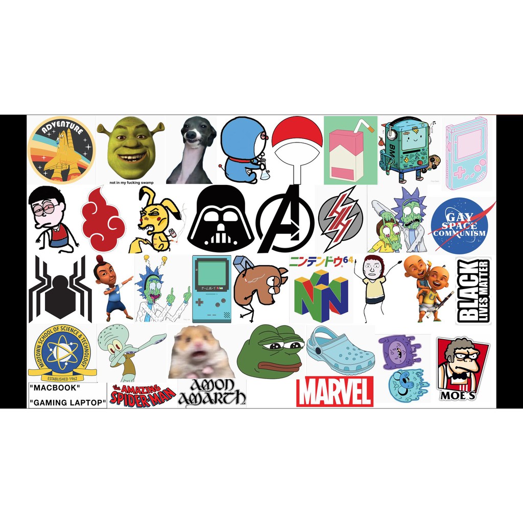 STICKER cắt sẵn dán Vali, xe, barber shop, Mũ bảo hiểm , macbook, đàn, tường... Nhập mã GIẢM GIÁ khi mua từ 3 set
