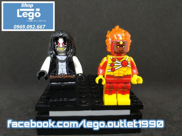 Xếp hình The Flash Siêu anh hùng Batman Lego Minifigures Xinh X0178