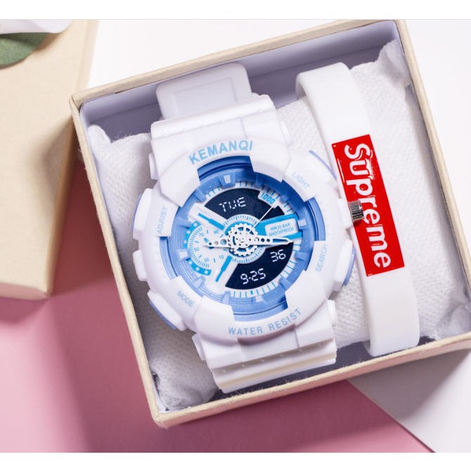 Đồng hồ điện tử nữ KEMANQI loại chỉ chạy kim giả điện tử BM889 | BigBuy360 - bigbuy360.vn