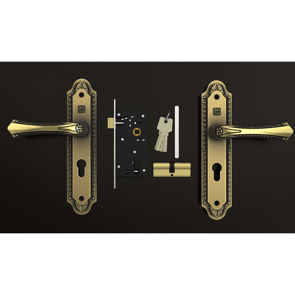[Mã INCU50 giảm 50K đơn 150K] [CHÍNH HÃNG] khóa tay nắm HUY HOÀNG EX 8561 thích hợp sử dụng cho các loại cửa thông phòng