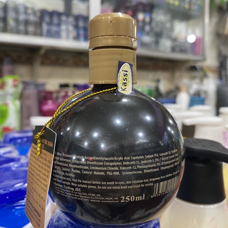Wax tạo kiểu tóc xoăn Kassi 250ml - Hàng Công Ty