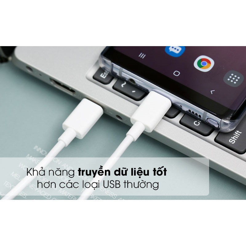 Cáp Type C - Type C 2m Mbest SMXU75 Trắng ( Like New )
