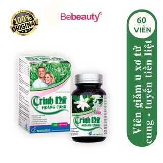 Viên Uống Hỗ Trợ Hoạt Huyết, Giảm U Xơ Tử Cung-Tuyến Tiền Liệt Trinh Nữ Hoàng Cung Hộp 60 Viên