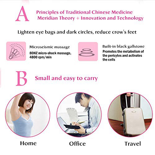 Bút massage mặt cầm tay 4 đầu - B0025