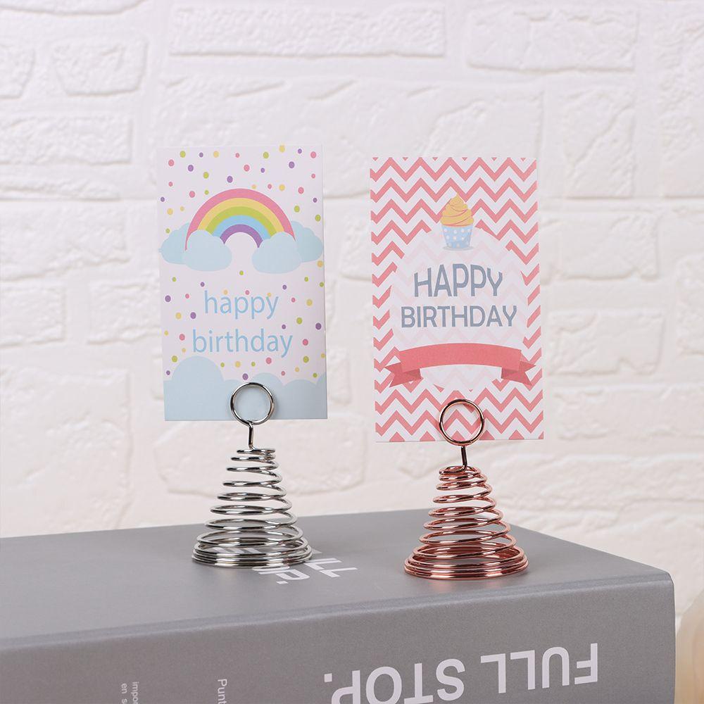 ESPO Kẹp Gắn Ảnh / Thẻ Giấy Bằng Kim Loại Trang Trí Tiệc