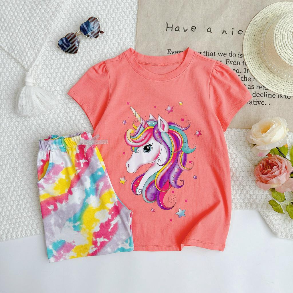 Bộ thun ngắn Bigbaby chất thun cotton mềm mát quần có túi họa tiết disney nhiều mẫu cho bé 17-48kg