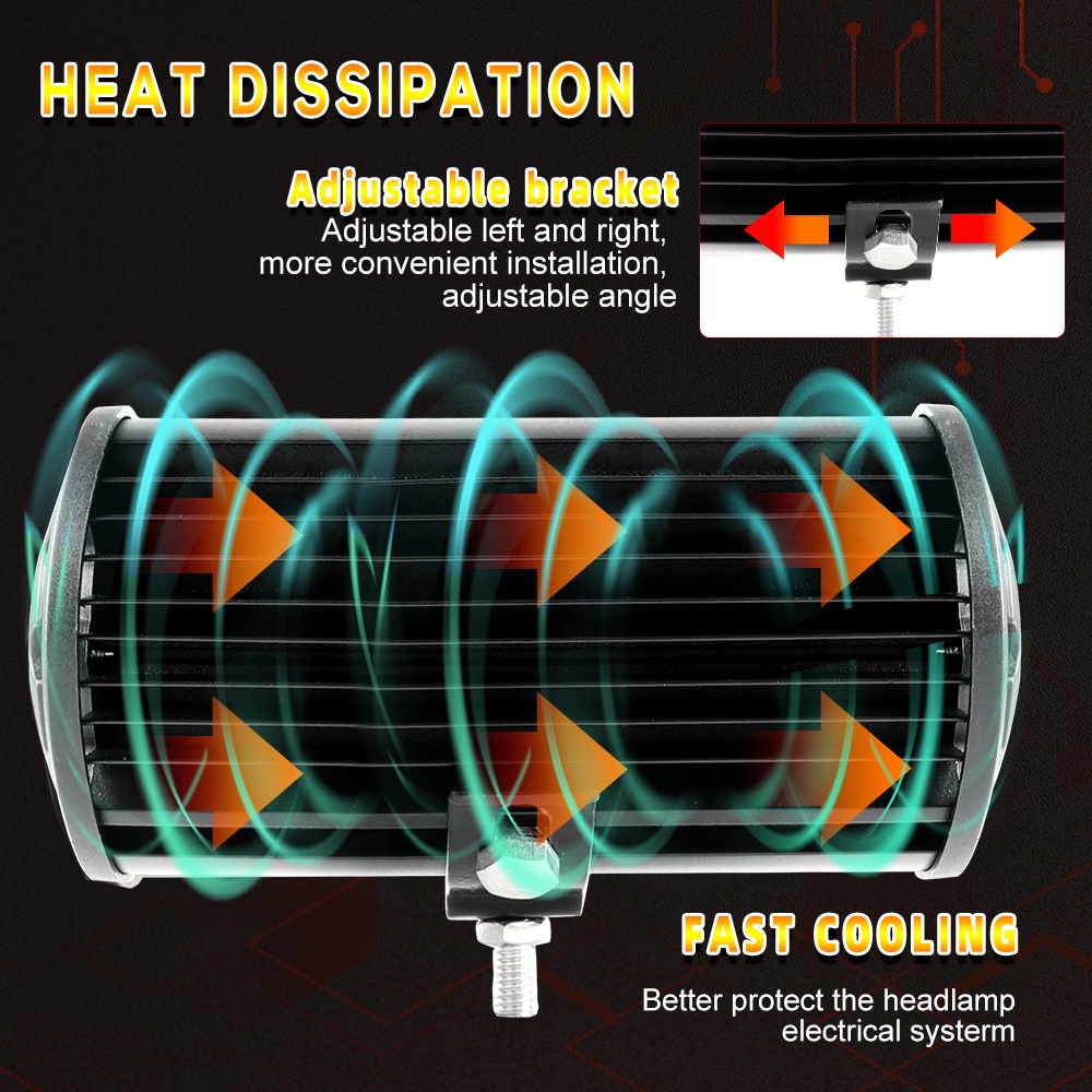 Thanh Đèn LED 60W 120W 4x4 SUV ATV 12V 24V Chuyên Dụng Cho Xe Hơi / Tàu Thuyền