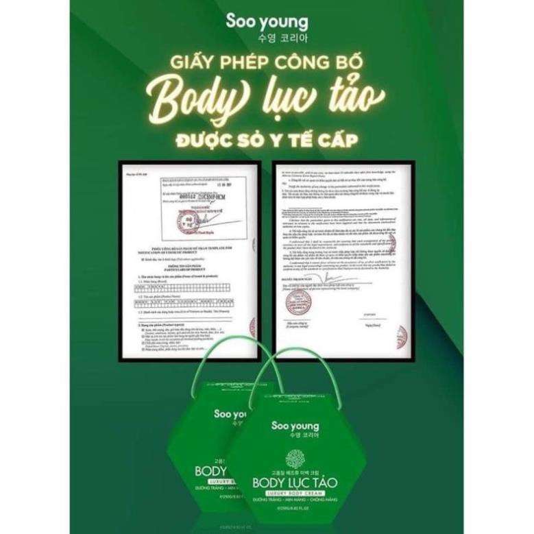(Chuyên Sỉ MP) Body Lục Tảo Soo Young Nhật Bản Trắng Hồng Bật Tone [Chính Hãng] | BigBuy360 - bigbuy360.vn