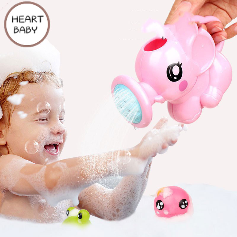 Bình con voi hoạt hình phun nước đồ chơi phòng tắm cho trẻ em