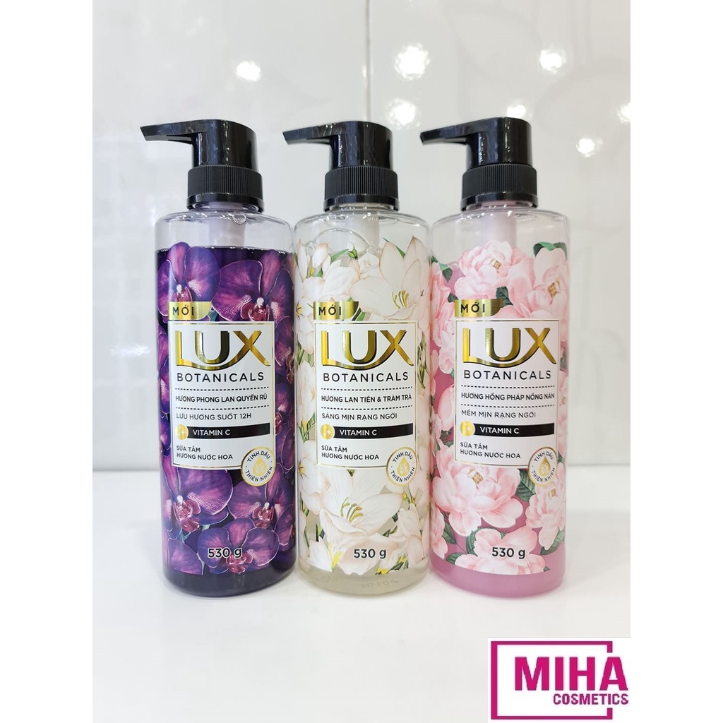 Sữa Tắm Hương Nước Hoa Cao Cấp LUX 530g Mẫu Mới Chính Hãng Công Ty