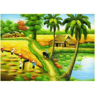 Tranh in canvas vtc lunacv-0460 kt 60 x 45 sassy