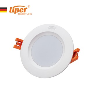 Đèn Led âm trần Liper Germany vỏ nhôm đúc nguyên khối LP-DL10A01-YX/ LP-DL10A-Y 10W 15W lỗ khoét 90, 110mm
