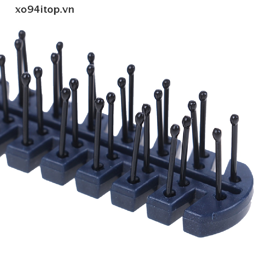 Lược Chải Tóc Hai Đầu Bằng Nhựa Có Thể Gấp Gọn Tiện Dụng Cho Nữ