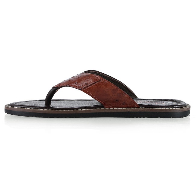 Dép nam da đà điểu Huy Hoàng da hột nhiều loại nhiều màu HP97414-15-16-18-19-20