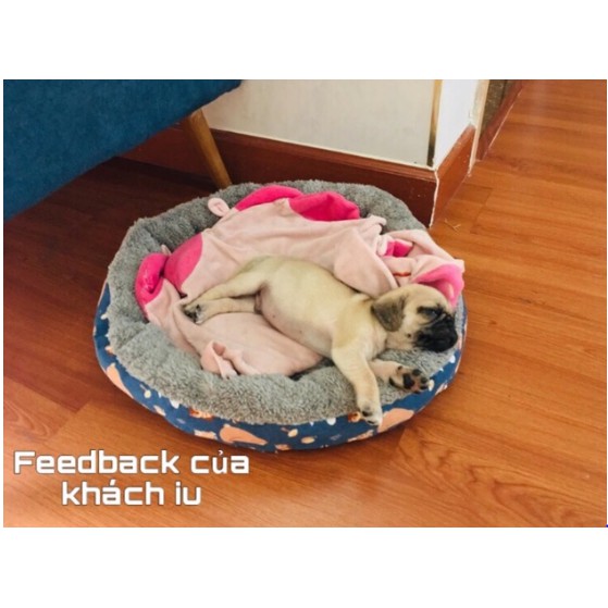 Nệm  tròn cho chó mèo