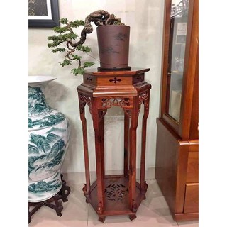 Đôn lục giác gỗ Hương