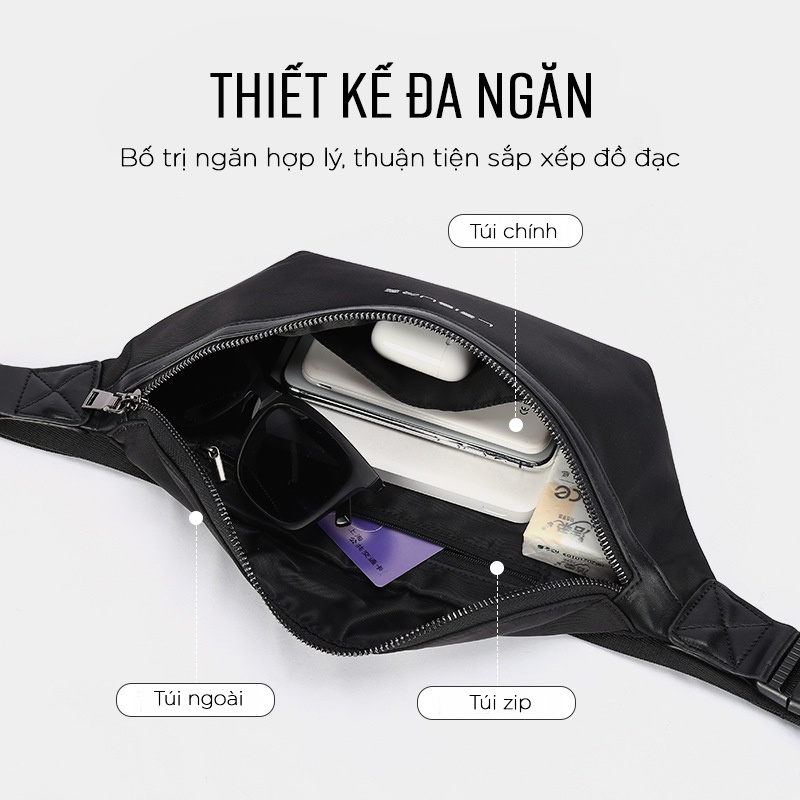 ZÓNG® Túi đeo chéo/ đeo hông thể thao, du lịch - LEISURE