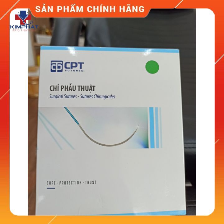 Chỉ phẩu thuật CPT Nylon 2/0 3/0 4/0 5/0 6/0 7/0