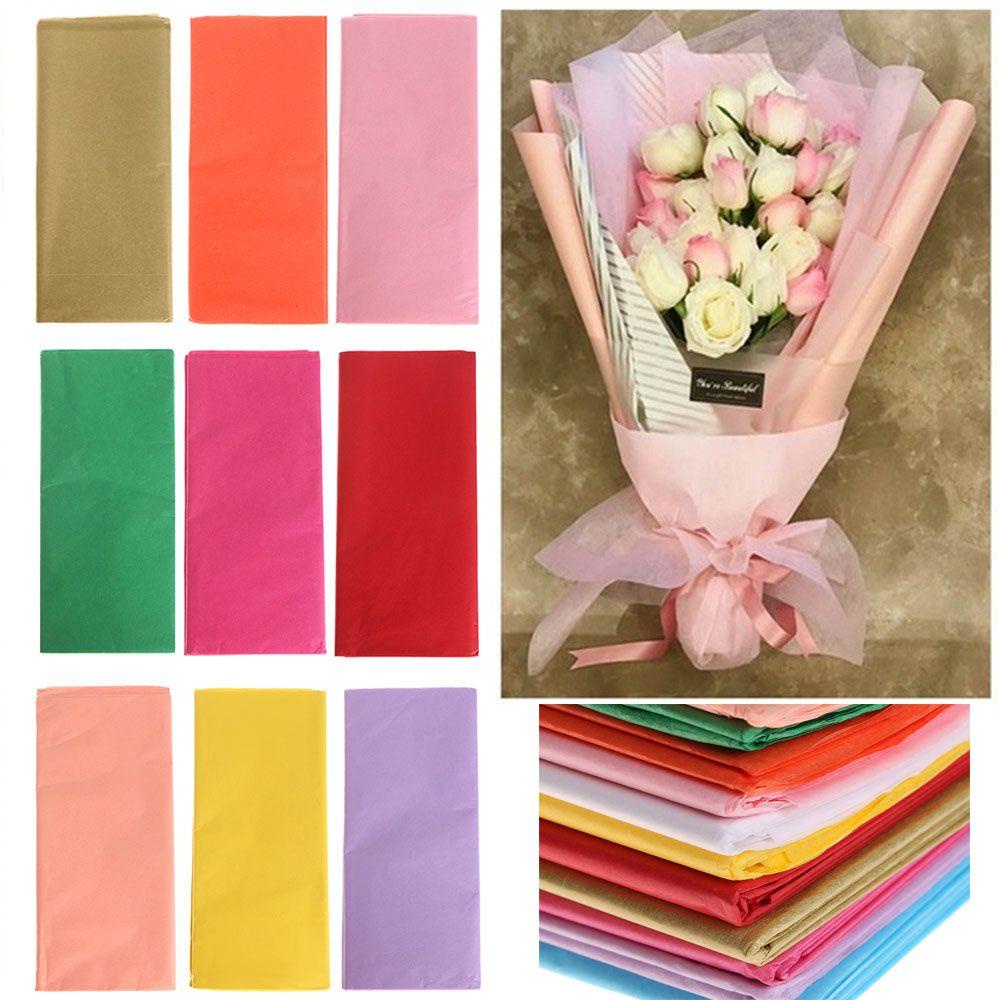 Túi 10 Giấy Gói Quà Trang Trí Thủ Công