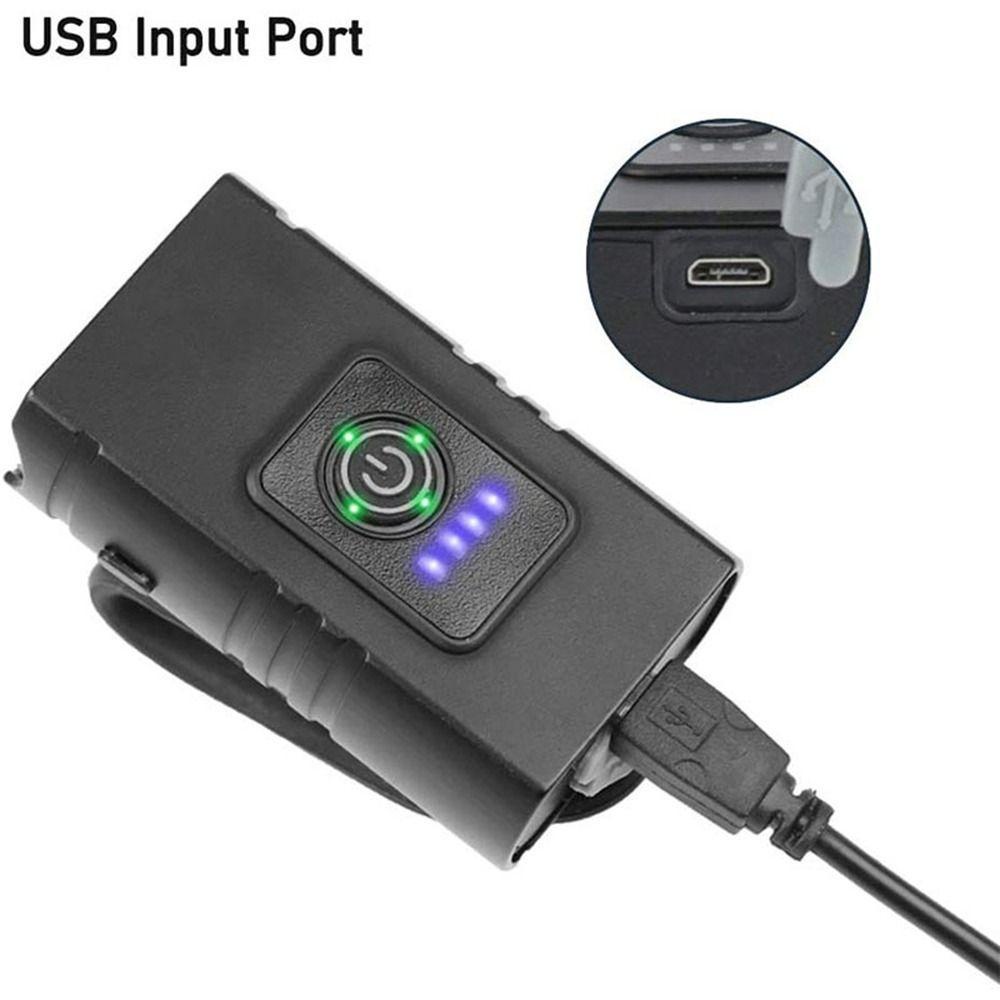 Đèn LED Sạc USB Chống Thấm Nước Tiện Dụng Cho Xe Đạp