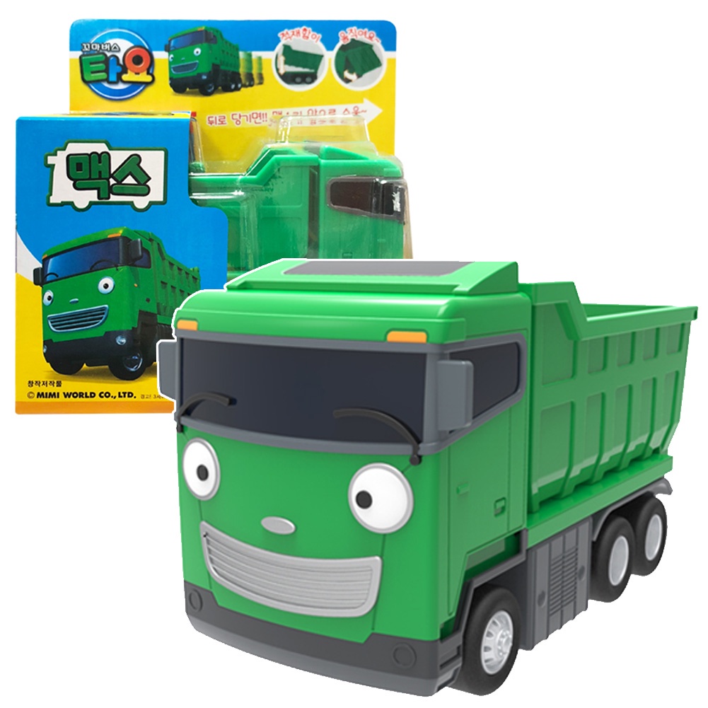 ★Little Bus Tayo★ Max  Xe buýt chở bạn bè Tayo của hãng xe buýt Pull-back dành cho trẻ sơ sinh