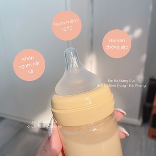 BÌNH CHIM VÀNG - BEBEPICK 150ml / 250ml PPSU HÀN QUỐC (Chọn Núm)