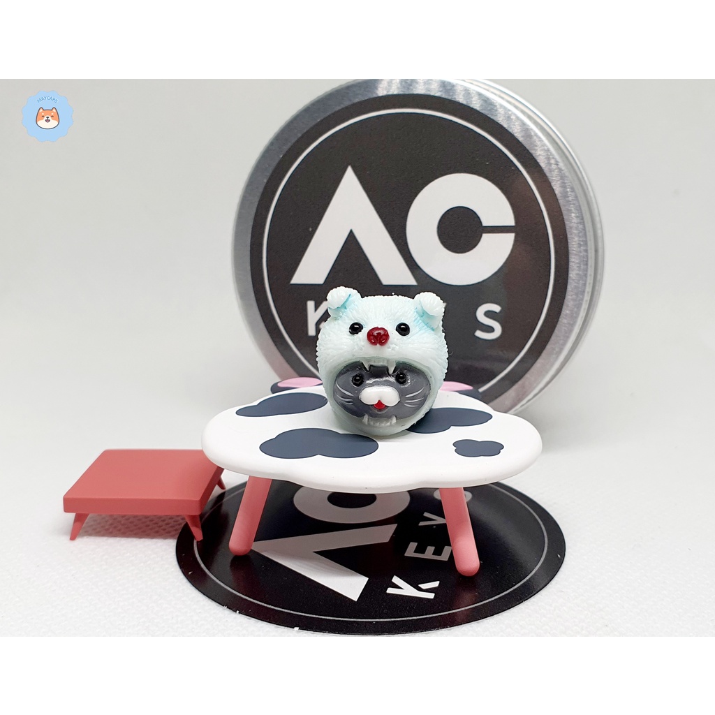 Keycap artisan nghệ thuật dành cho bàn phím cơ Polarbear Cat  - Chính hãng ACKeys