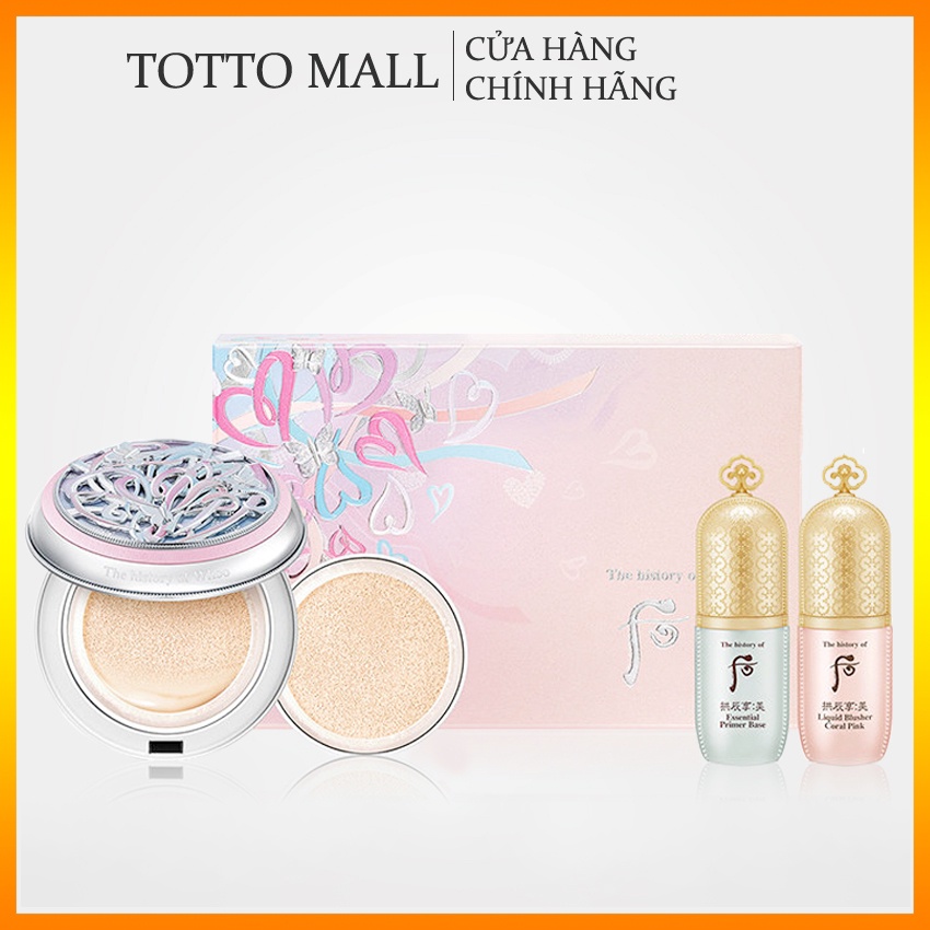 Phấn nước dưỡng trắng Whoo Gongjinhyang:Seol Radiant White Moisture Cushion Foun