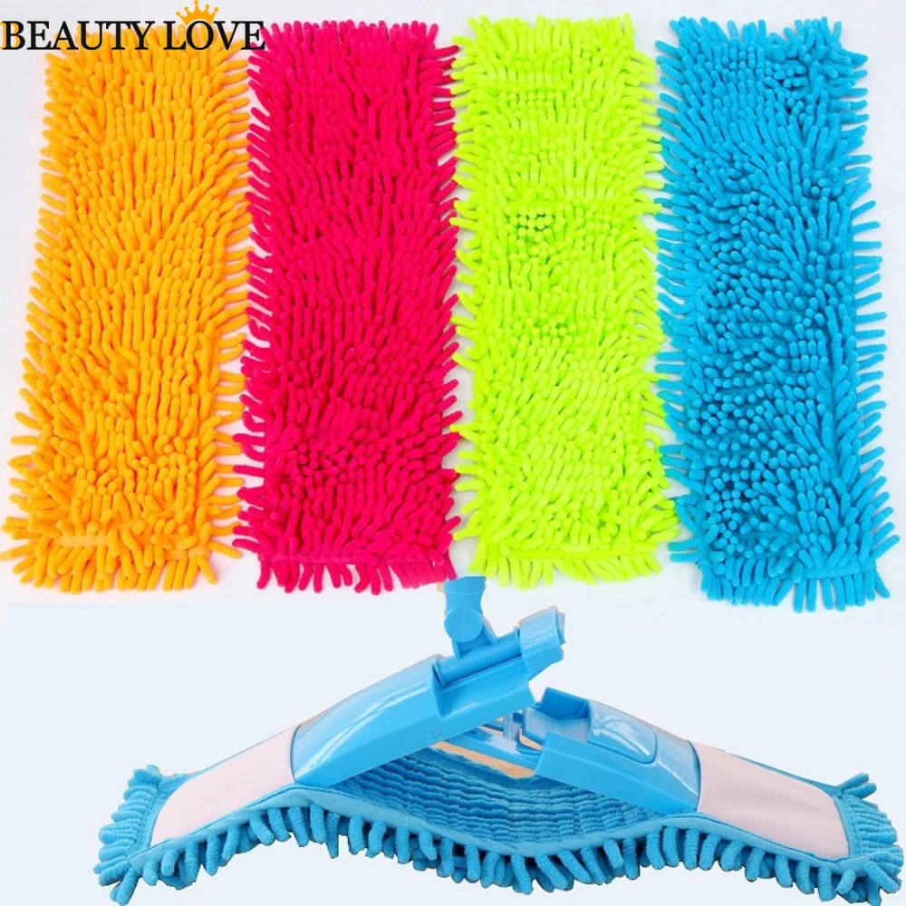 Giẻ Lau Nhà Bằng Sợi Microfiber Có Thể Tháo Rời Thay Thế Tiện Dụng