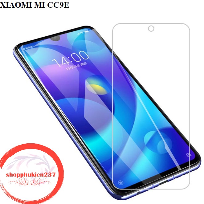 Kính Cường Lực Xiaomi Mi CC9 , Mi CC9e Kính Trong Suốt 9H Không Full Màn