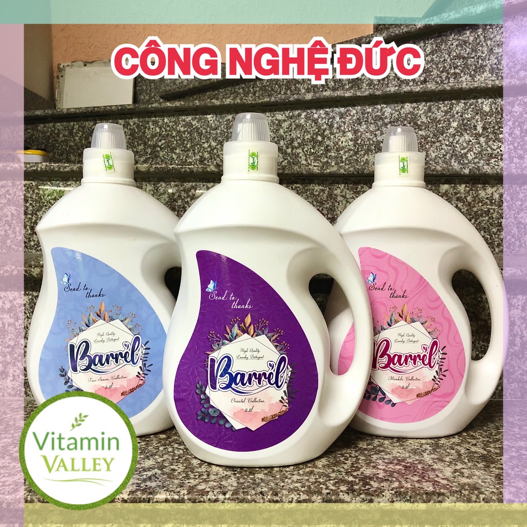 Nước Giặt Barrel 3.8Lít Công Nghệ CHLB Đức