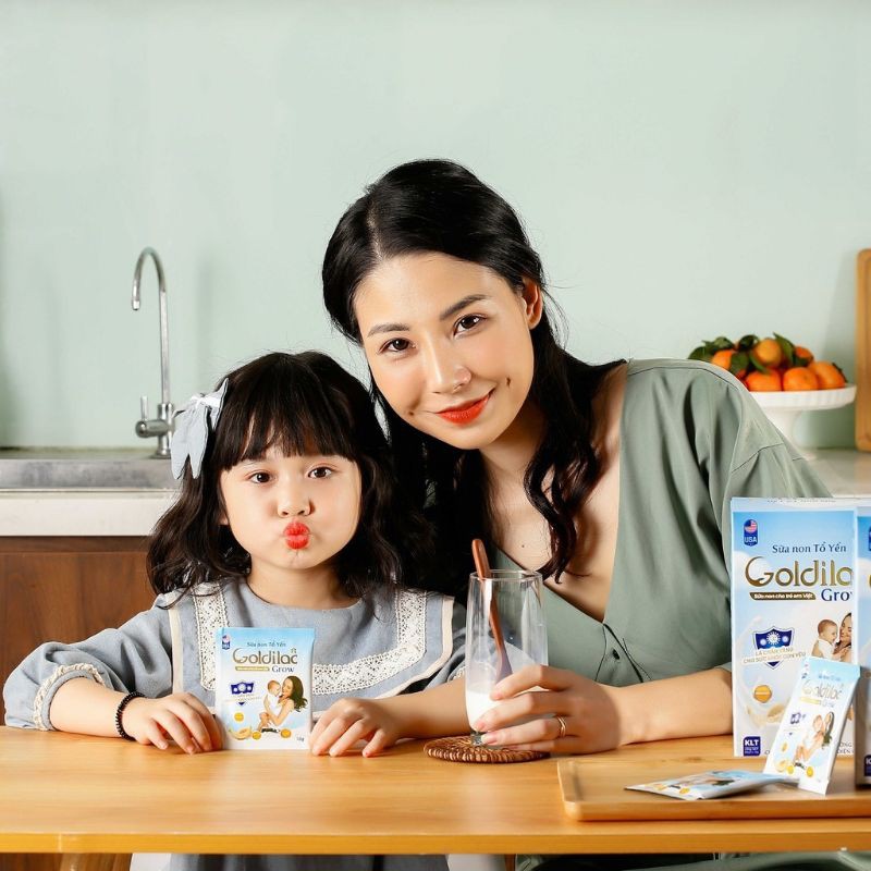 Sữa Goldilac Grow - Sữa non tổ yến 1 hộp 280g - Cam kết sản phẩm chính hãng